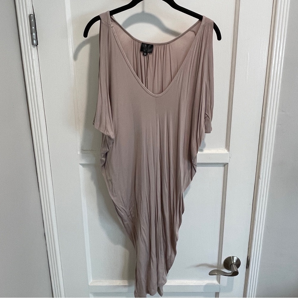 Meesh Soft Blush Drape Top